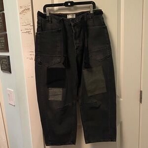 We The Free Moxie Pull-On Barrel Jeans